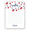 Personalized Back To School 5 x 7 Notepad - Fresh Fruit