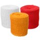 thumbnail image 1 of 3 rollos de cinta de arpillera natural para manualidades, manualidades, decoraciones de boda, envoltura de regalo rústica (rojo, blanco, color lino), 1 of 7