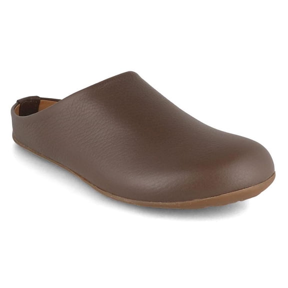 HAFLINGER Women Men leather Slippers 'Everest Basico', beige