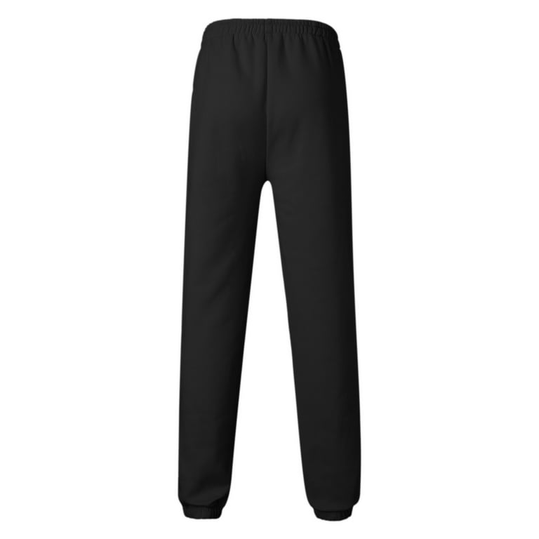 Men's Autumn And Winter High Street Leisure Loose Sports Running Up Pants  Sweater Pants