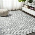 thumbnail image 5 of JONATHAN Y SOUTH BEACH 8 x 10 Area Rug, Ararat Pile Moroccan Diamond - Black/Ivory, SBH105B-8, 5 of 8