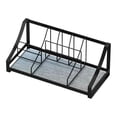 thumbnail image 1 of Soporte para cepillo de dientes eléctrico, bandeja para fregadero, soporte organizador, accesorios de baño Negro, 1 of 9