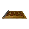 thumbnail image 2 of Ahgly Company Indoor Rectangle Oriental Yellow Traditional Area Rugs, 2' x 4', 2 of 4