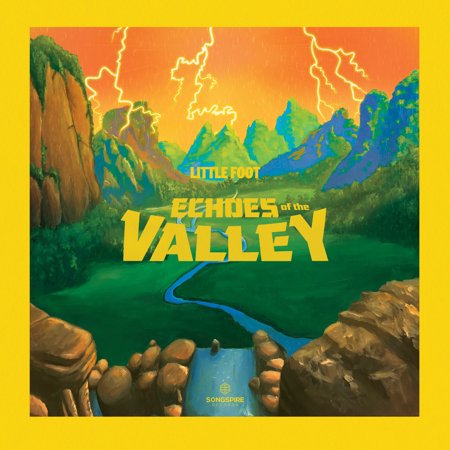 Little Foot Echoes of the Valley (Vinyl Record) 12 Album Coloured Vinyl