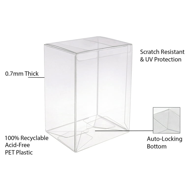 Pop Protector Cases for Funko 4 Thick .70mm Scratch Resistant UV Protection  
