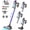Blue, variant on Hosaud Cordless Vacuum Cleaner - 45000pa 550W 55mins 2600mAh Lightweight Stick Vacuum Cleaners for Home Pet Hair Carpet Floor Purple