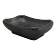 thumbnail image 4 of Pack Of 6 Ceramic Grey Hakumu Soy Sauce Oil Condiment Rectangular Dishes 2oz, 4 of 9