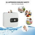 thumbnail image 6 of CAMPLUX 1.44 kW 6.5 Gallons Point of Use Tank Electric Water Heater for Under Sink, ME70B, 6 of 7