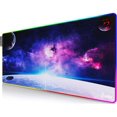 thumbnail image 1 of Mouse pad gaming Gerlos RGB LED 80x30 cm resistente al agua, 1 of 8