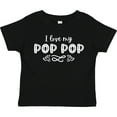 thumbnail image 3 of Inktastic I Love My Pop Pop with Hearts Boys or Girls Toddler T-Shirt, 3 of 5