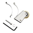 thumbnail image 4 of Ruedas de repuesto para puertas corredizas, herrajes para puertas, silenciosas, de acero inoxidable, estables Convexo, 4 of 9
