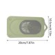 thumbnail image 5 of Tapa de desagüe de piso antideslizante, antisalpicaduras, antiolor, doble capa, fácil instalación, de silicona, para baño, filtro de desagüe de doble capa, 5 of 7