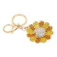 thumbnail image 3 of Sunflower Keychain, Sparkling Rhinestone Polishing Metal Cute Keychain Bag Ornamentfor Thanksgiving Anniversary Keyring Key Chain Decor For Bag Purse Wallet, 3 of 8