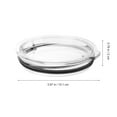 thumbnail image 3 of 4 Pcs Couvercles de Gobelet Hermétiques Couvercles de Tasse Remplacements 30oz, 3 of 9