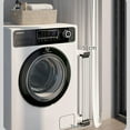 thumbnail image 4 of StarNight - Foldable Vertical Laundry Drying Rack, 23.6" x 13.75" x 41.3", White, 4 of 5