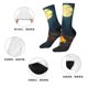 thumbnail image 5 of Balery Moonlit Skeleton Campfire Calcetas Largas con Estampado para Hombre y Mujer – Suaves y Transpirables, Talla Única (US 5-11), 5 of 6