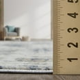 thumbnail image 3 of Loomaknoti Kehleigh Auborn 9' x 12' Blue Oriental Indoor Area Rug, 3 of 9