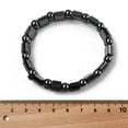 thumbnail image 3 of 10pcs Valentine Day Gifts for Husband Stretchy Hematite Bracelet Black Inner Diameter: 2-1/8 inch(5.3cm), 3 of 4