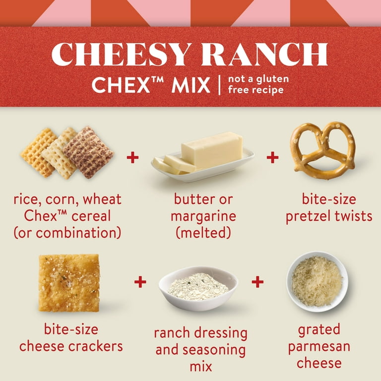 Cheesy Ranch Chex Mix - Plain Chicken