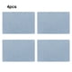 thumbnail image 4 of Matsuzay 4 piezas de manteles individuales de lino de doble capa manteles individuales lavables antideslizantes vajilla resistente a las manchas Type3 NO3, 4 of 6
