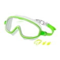 thumbnail image 1 of Gafas de natación para niños, ajustables, a prueba de fugas, cómodas, con visión amplia y antivaho, para piscina, esnórquel para niños y niñas. y verde, 1 of 8
