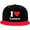 Red, variant on I Heart Latinas I Love Latinas Trucker Hat Baseball Cap Women Cowboy Hat Men Dad Hat Adjustable Hat Snapback Hat White