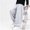 Gray, variant on FSYBOA Boys Wide Leg Sweatpants Size 6,Fashion Elastic Waist Open Bottom Relaxed Fit Fall Pants Gray