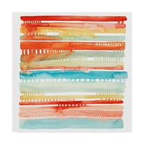 Trademark Fine Art 'Connected Lines I' Canvas Art by Grace Popp