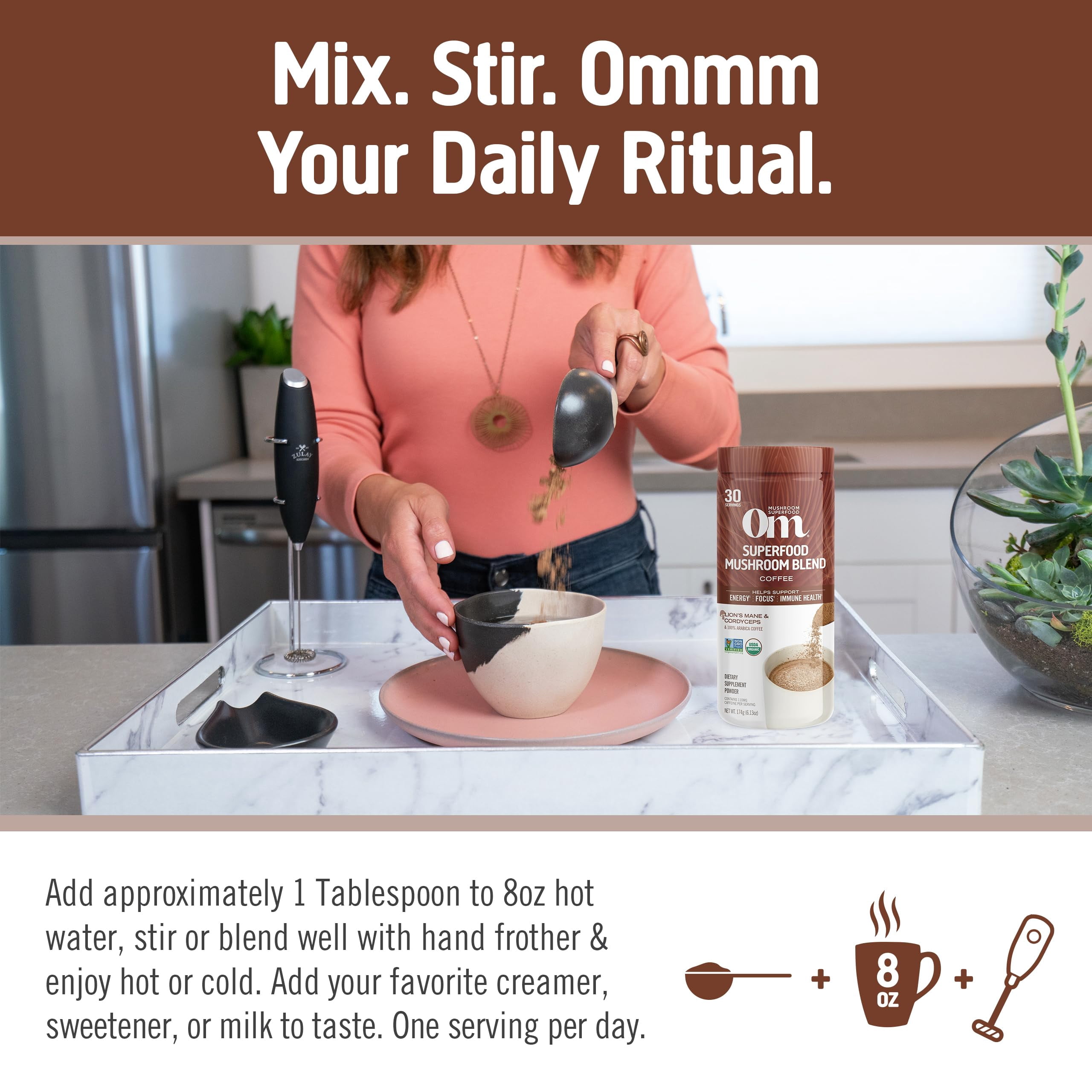 OM Mushroom Blend Coffee 6.24 Oz