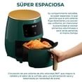 thumbnail image 2 of Freidora de aire multifunción para alimentos 4.5 L Color Verde, 2 of 10