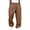 Coffee, variant on Mens Fleece Lined Sweatpants Drawstring Elastic Waist Loose Fit Straight Leg Casual Athletic Streetwear Long Pants