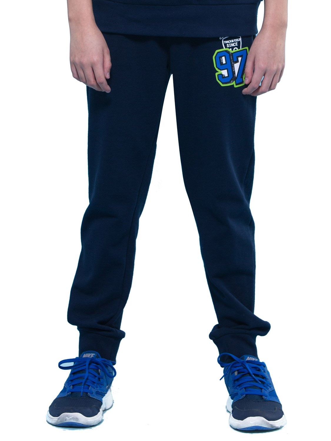 leo&lily boys' sports fleece elastic waist husky joggers pants trousers