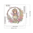 thumbnail image 3 of (UP379) Guirnalda Diamantes Parcial Serie Personajes Hada Resina Forma Especial 30*30cm, 3 of 9