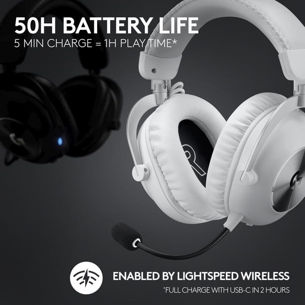 Logitech G PRO X 2 Wireless Gaming Headset with Detachable Mic