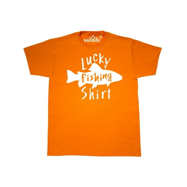 Download INKtastic - Lucky Fishing Shirt- fish T-Shirt - Walmart ...
