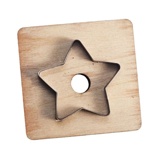 Troquel de corte de cuero forma estrella 55mm Perfecl Troqueles de corte