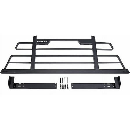 Cab Protector and Headache Rack - Compatible with 2007 - 2018 Chevy Silverado 1500 2008 2009 2010 2011 2012 2013 2014 2015 2016 2017