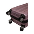 thumbnail image 2 of Luggage Rockland London Hardside ampliable con ruleta rosa, 2 of 2