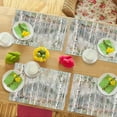 thumbnail image 4 of Birch Tree Placemats Set of 4 Nature Forest Table Mats Washable Place Mats for Home Party Indoor Kitchen Dining Table Decoration 12x18 Inch, 4 of 6