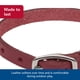 thumbnail image 3 of Collar para perro Coastal Circle T de piel de roble rojo 1.6x41 cm, 3 of 7