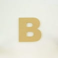 thumbnail image 2 of Package of 1, 12 Inch X 3/4" Thickness MDF Letter B in The Arial Font, Thick, Upper Case for Art & Craft Project, Made in USA, 2 of 4