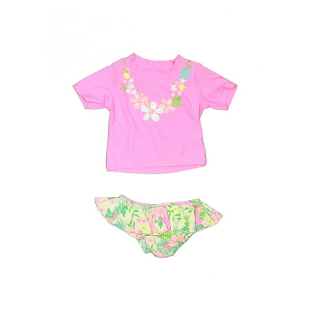 

Pre-Owned Carter s Girl s Size 12 Mo Two Piece Swimsuit