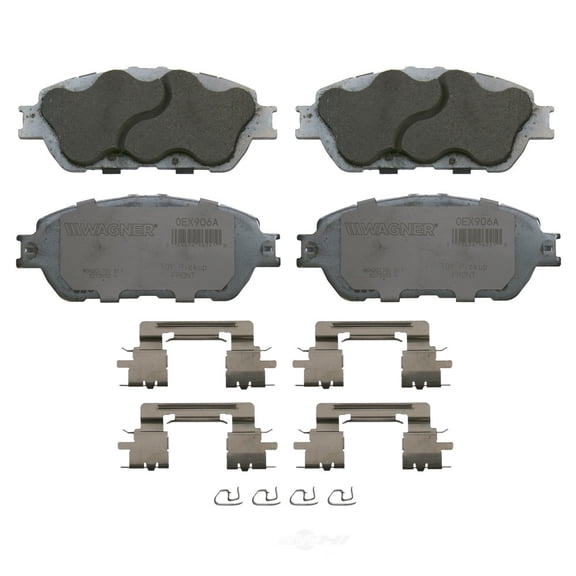 Disc Brake Pad Set Fits select: 2004-2010 TOYOTA SIENNA, 2013 TOYOTA TACOMA DOUBLE CAB