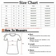 thumbnail image 3 of Patlollav Woman T Shirts Clearance Short Sleeve Tops Summer Print Loose Blouse, 3 of 6