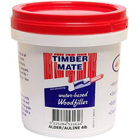 Wood Filler Water Based, 4 Pounds, Alder
