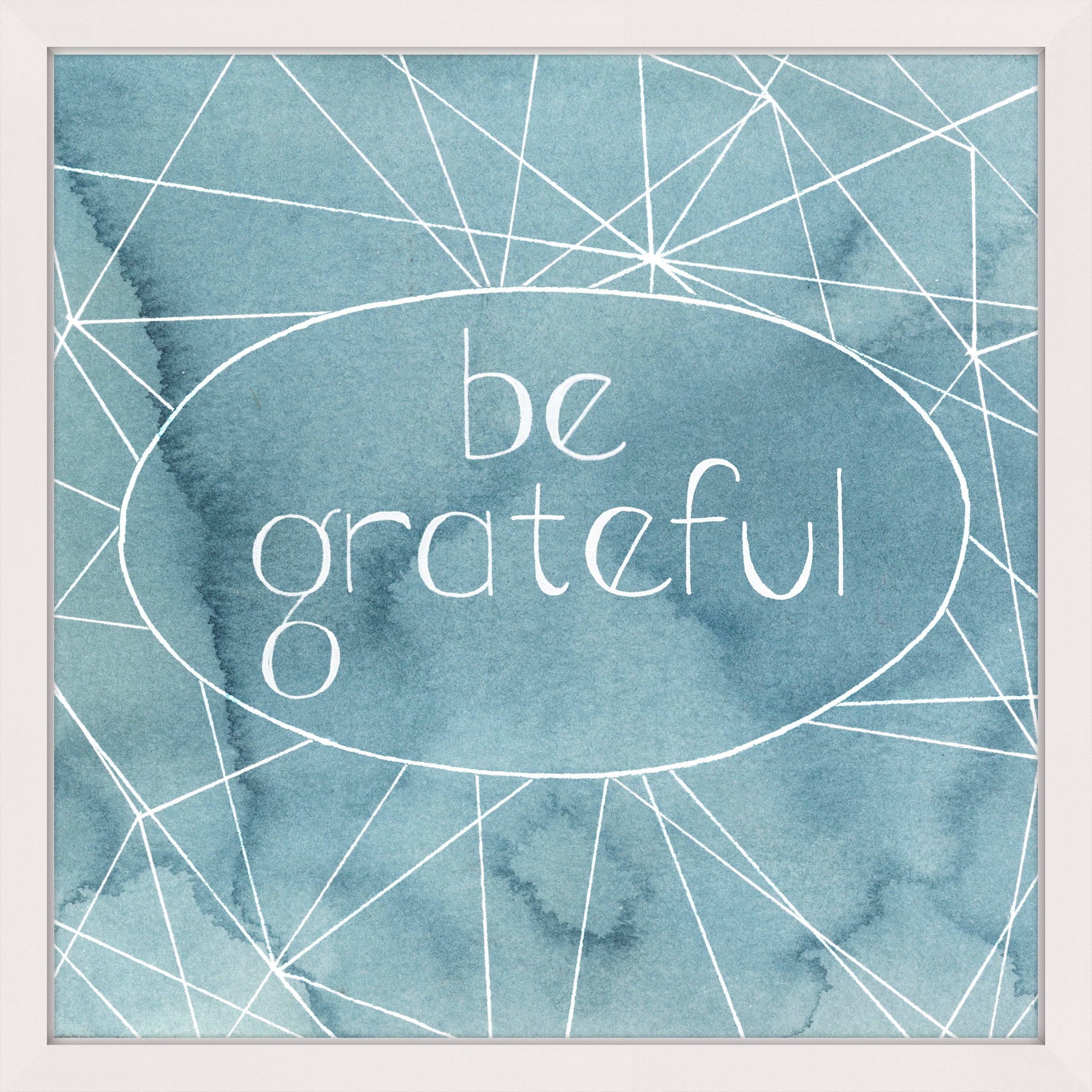 Marmont Hill "Be Grateful" Framed Painting Print