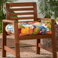 thumbnail image 3 of Greendale Home Fashions Tufted Outdoor 20'' x 20'' Seat Cushion, Aloha Red, 3 of 9