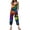 Y2-Coffee, variant on Womens Halloween Overalls Vintage Halloween Print Halter Neck Romper Ladies Casual Jumpsuits,Fall Lightweight Overalls, Brick Red M
