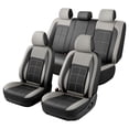 thumbnail image 2 of Car Seat Cover Fit for Mitsubishi Outlander 2007-2026,Breathable Waterproof Seat Protector,Anti-Slip Protection Fast Install Easy Clean Scratch Resistant Gray,Full Set(2 Row 5 Seats), 2 of 12