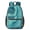 Blue and Gold-1, variant on Grey and Gold Marble Pattern 17" School Backpacks for Teens,Waterproof Oxford Fabric,S-Shape Padded Straps for School,Travel,Hiking,Camping